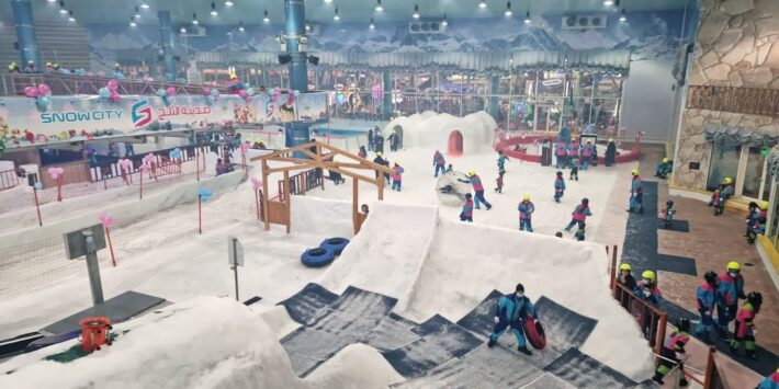 تجربة مدينة الثلج – الرياض