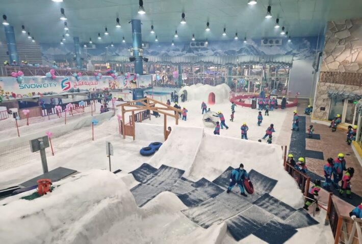 تجربة مدينة الثلج – الرياض